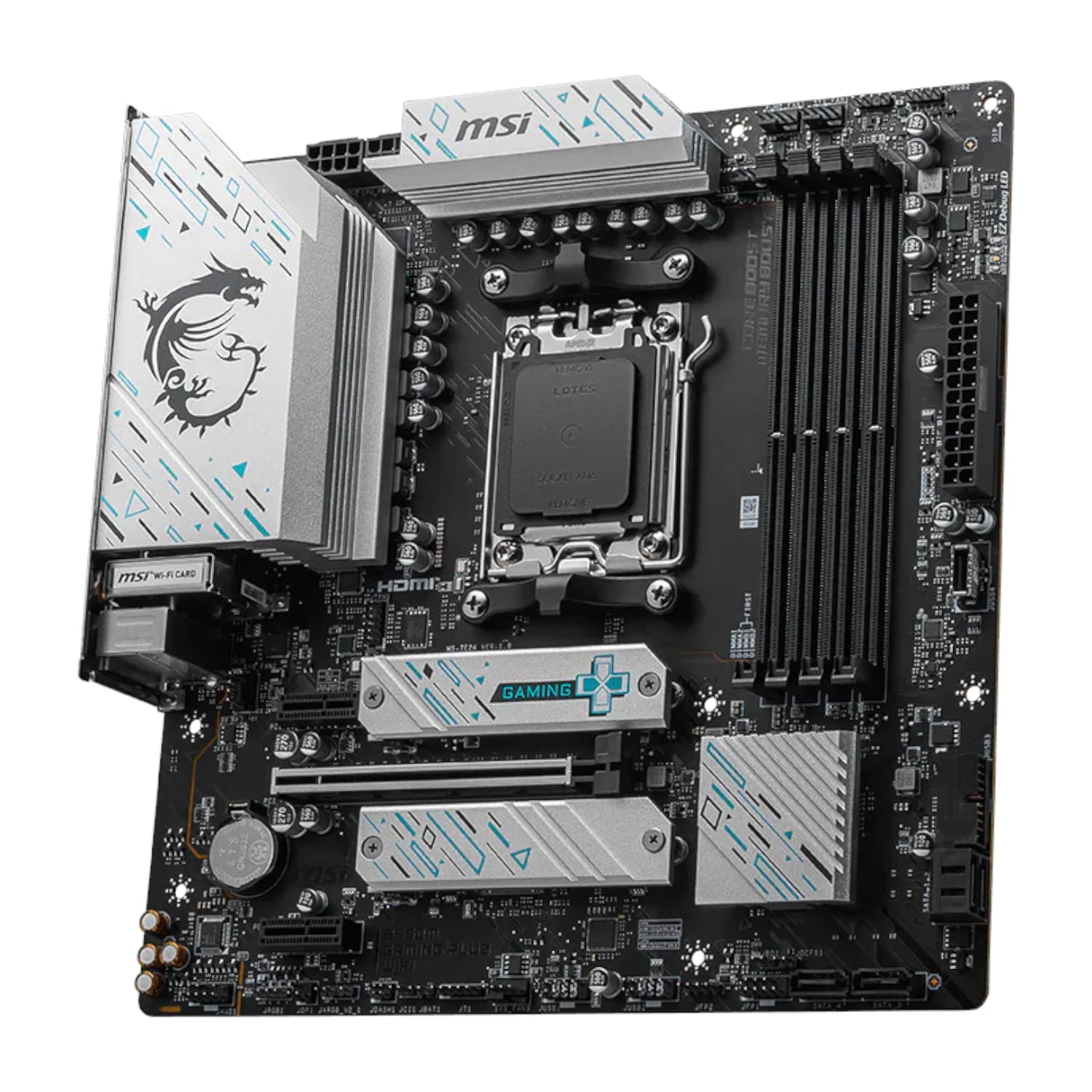 MSI MSI B650M Gaming Plus WiFi AM5 M-ATX Gaming Motherboard
