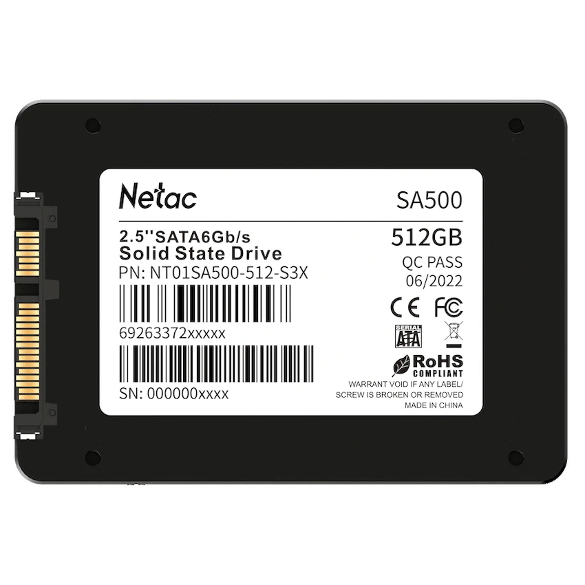 Netac Devices Netac 512gb Internal SATA SSD