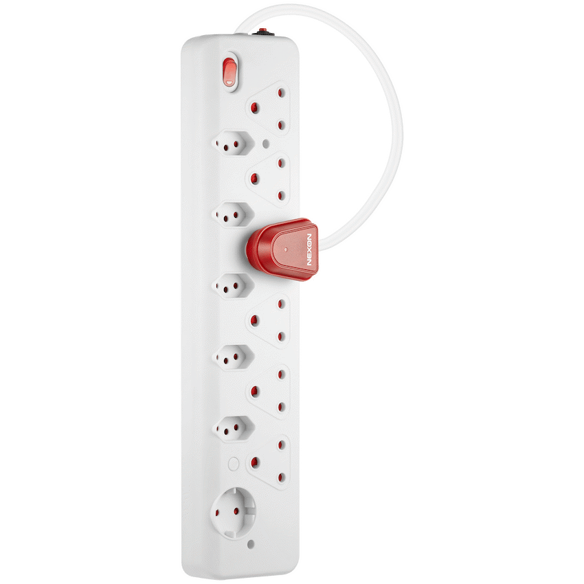 Nexon Electrical Nexon 12 Way High Surge Multiplug 0.5M