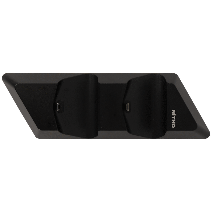 NITHO Gaming Nitho PS4 Smart Charging Station - For 2 PS4 Controllers - Charging Cable 1m