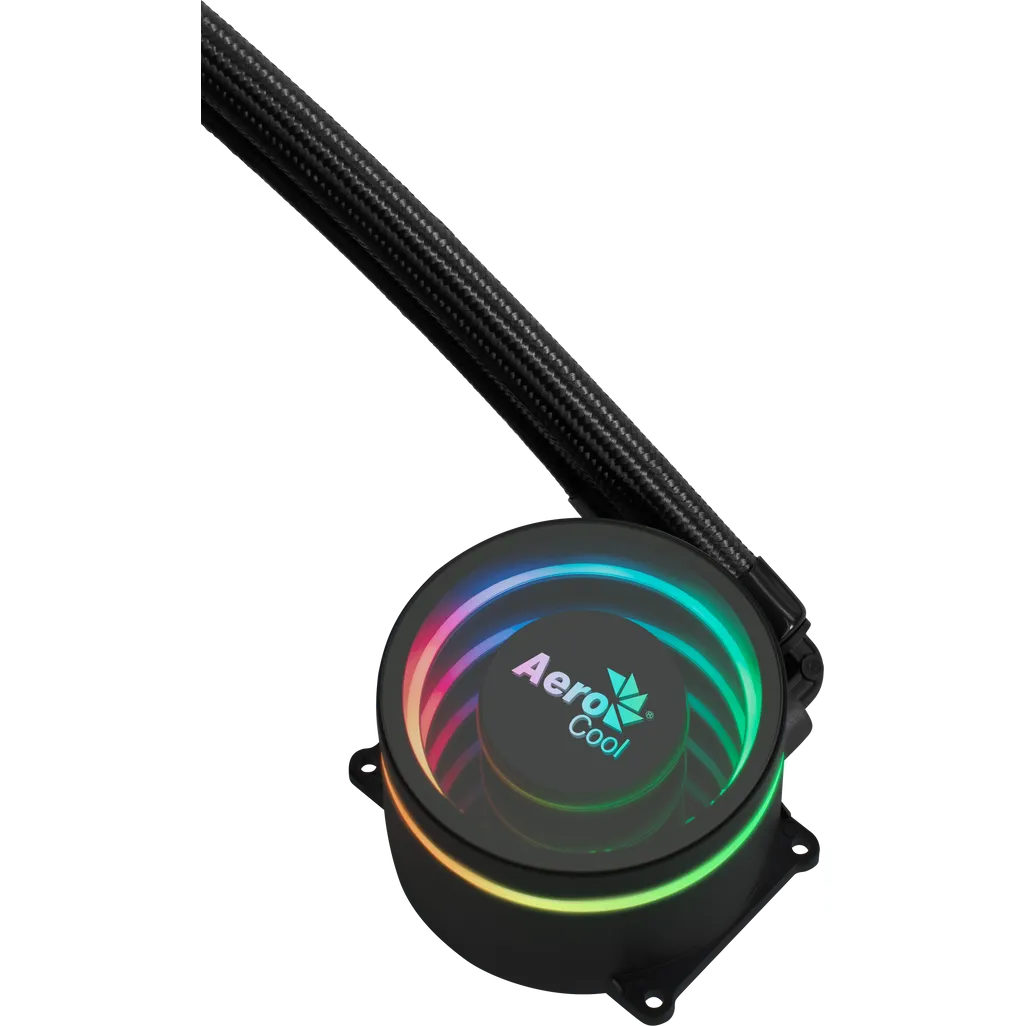 Aerocool Oasis L360 Black - 360mm ARGB Liquid Cooler - Intel LGA1851/LGA1700 .
