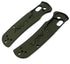 AWT Benchmade Mini Bugout Scales - Archon Series - Contoured - OD Green Anodized
