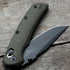 AWT Hogue Deka Scales - Archon Series - Contoured - Anodized - OD Green