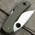 AWT Spyderco Native 5LW Scales - Aggressive Agent Series - Linerless - Anodized - OD Green