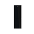 Defy 54cm Black Glass Combi Fridge - DAC476