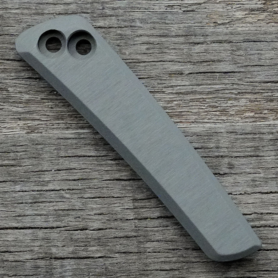 AWT Milled Aluminium Spyderco Para 3 Specific Clip - Sniper Grey