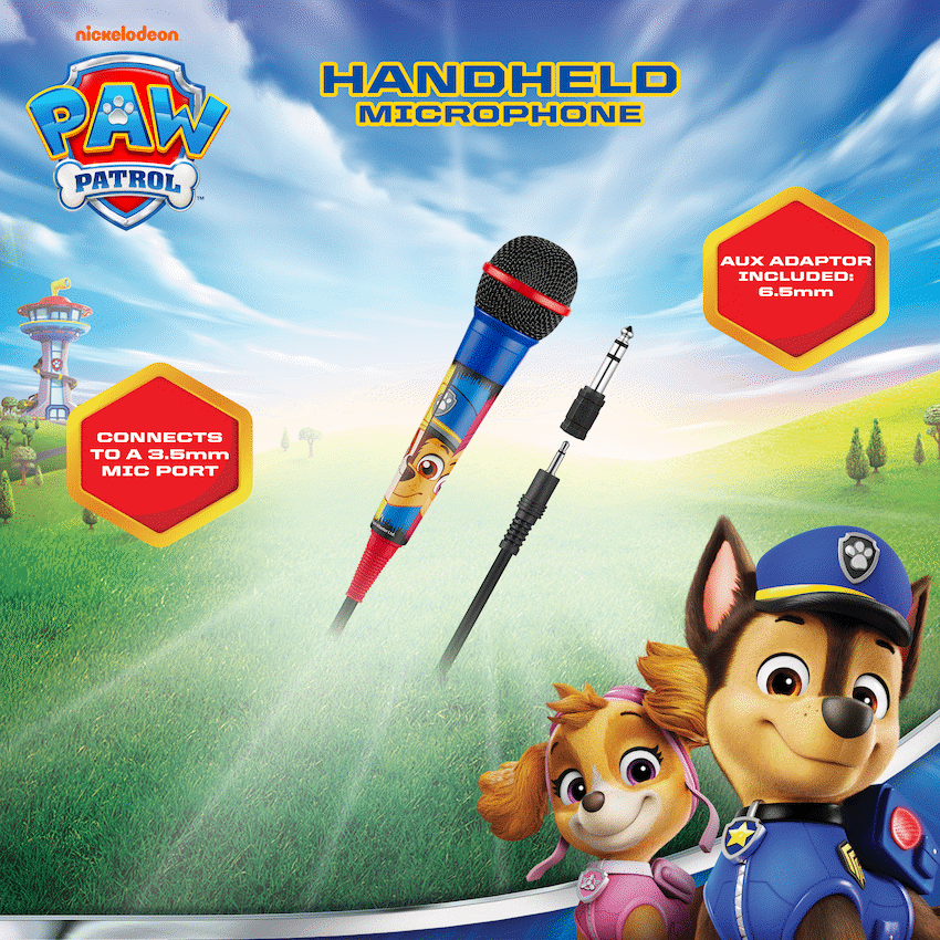 Paw Patrol Audio PAW Patrol Handheld Microphone