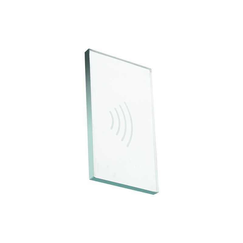 Paxton Net2 Reader Insert - Architectural Glass with Logo Part No: LK263-3