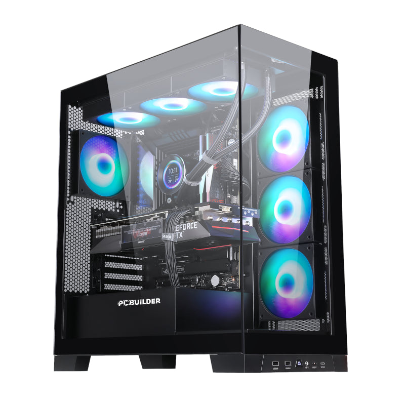 PCBuilder PCBuilder Lookout ATX Gaming Chassis