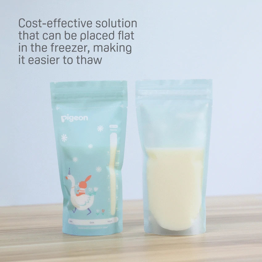 Pigeon Baby & Toddler Pigeon - Breast Milk Storage Bag 180ml Animal Design