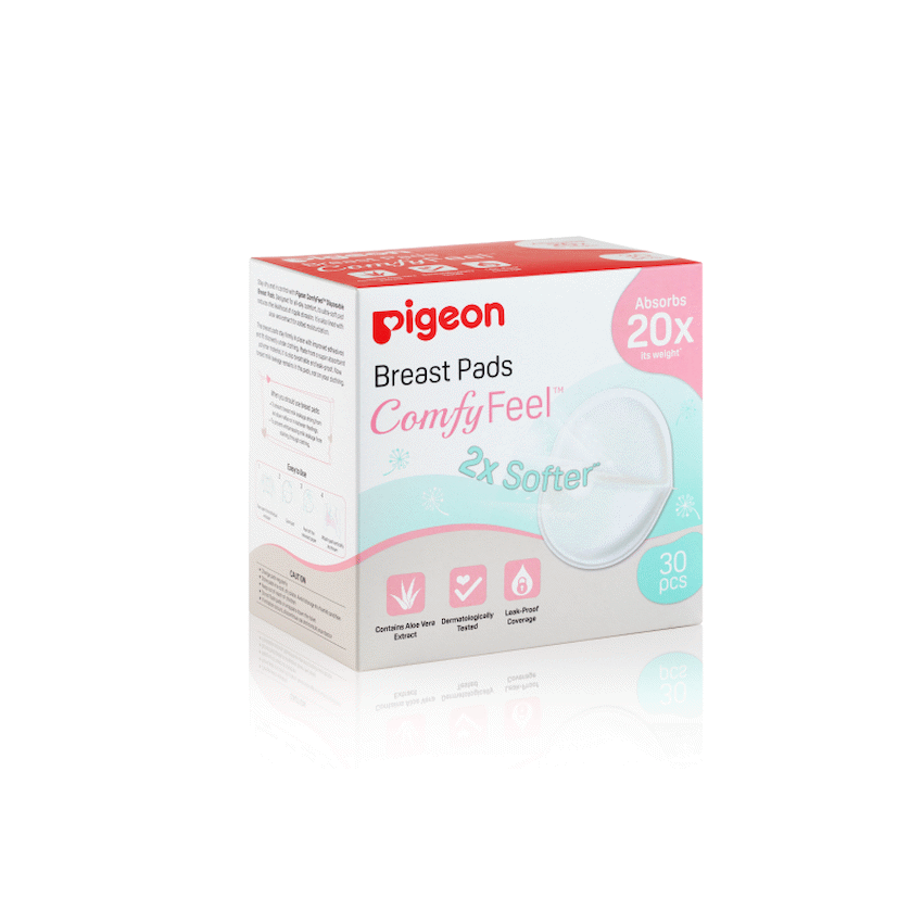 Pigeon Baby & Toddler PIGEON BREAST PADS COMFYFEEL 30PC BOX