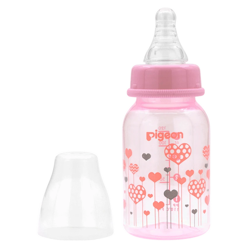 Pigeon Baby & Toddler Pigeon Flexible Bottle STD Neck - Pink - 120ml