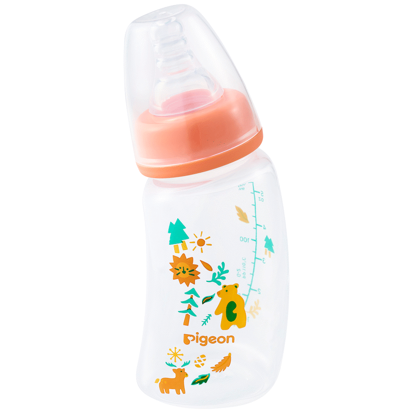 Pigeon Baby & Toddler Pigeon Flexible Curve Bottle 150ml - Forest