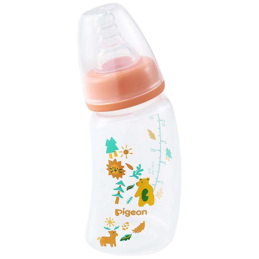 Pigeon Baby & Toddler Pigeon Flexible Curve Bottle 150ml - Forest