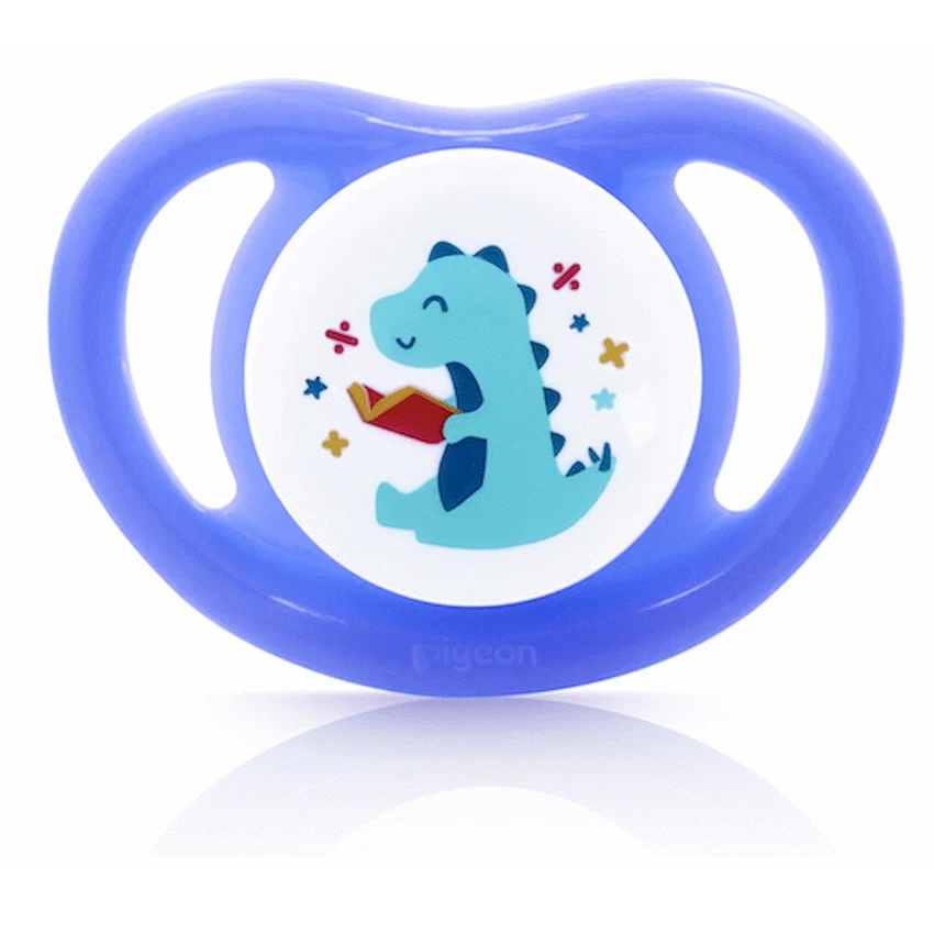 Pigeon Baby & Toddler Pigeon - Minilight Pacifier (1 Pc) - L - Dino Red