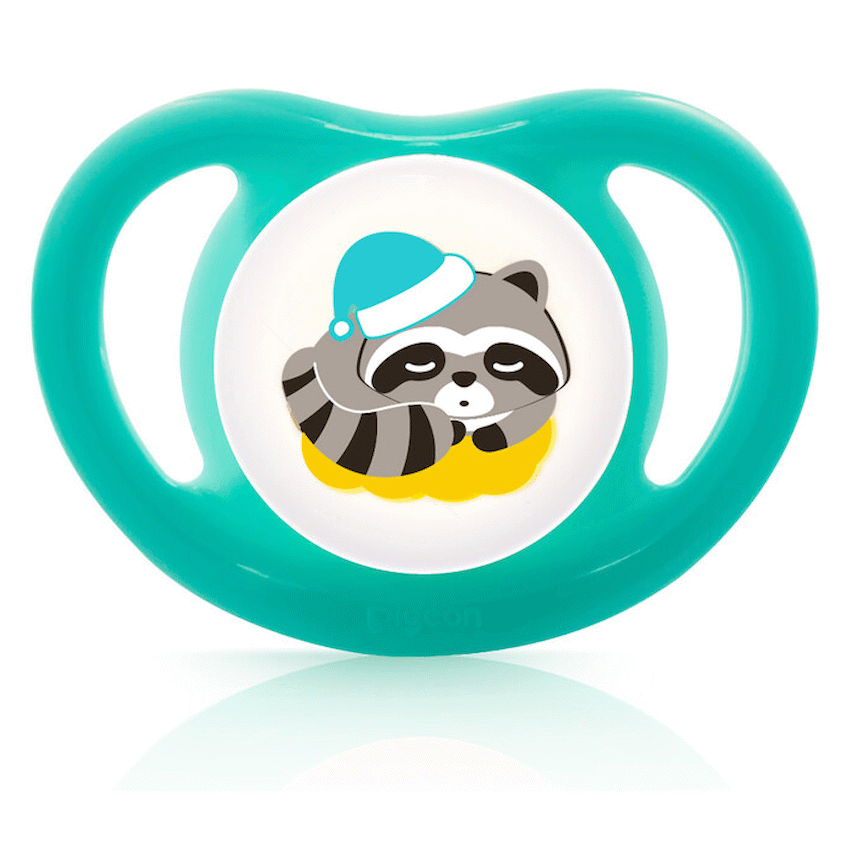 Pigeon Baby & Toddler Pigeon - Minilight Pacifiers (1 Pc) - L Raccoon