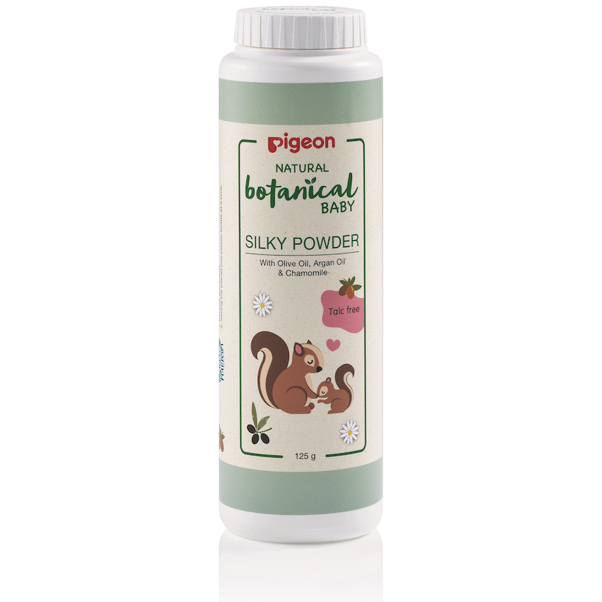 Pigeon Baby & Toddler PIGEON NATURAL BOTANICAL BABY SILKY POWDER 125G