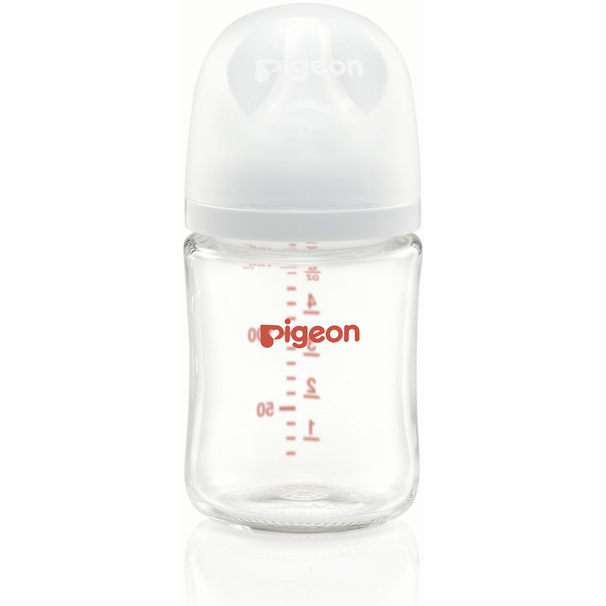 Pigeon Baby & Toddler Pigeon Softouch Glass Nursing Bottle 160ml