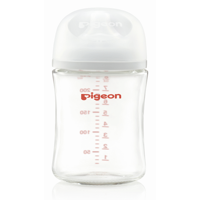 Pigeon Baby & Toddler Pigeon Softouch Glass Nursing Bottle 240ml