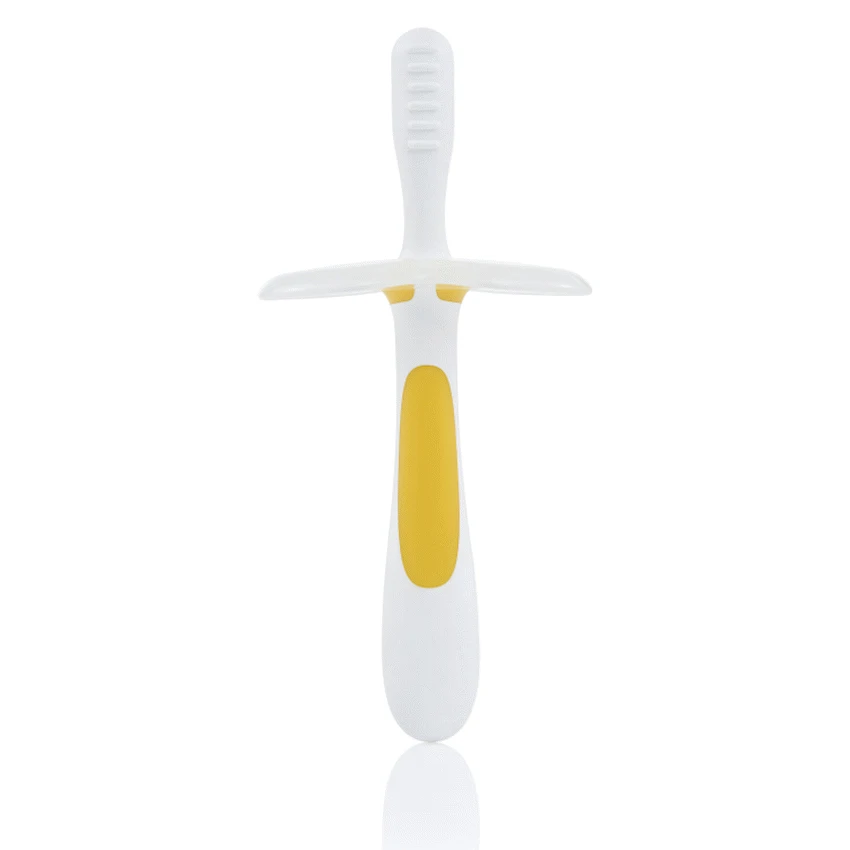 Pigeon Baby & Toddler Pigeon - Training Toothbrush - Lesson 1 - Yellow