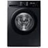Samsung 9kg Black Front Loader Washing Machine With Eco Bubble™ and DIT - WW90DG5U