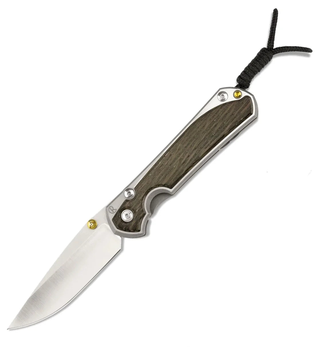 Chris Reeve Large Sebenza 31 Magnacut Bog Oak Polished Ti L31-1620