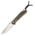 Chris Reeve Large Sebenza 31 Magnacut Bog Oak Polished Ti L31-1620