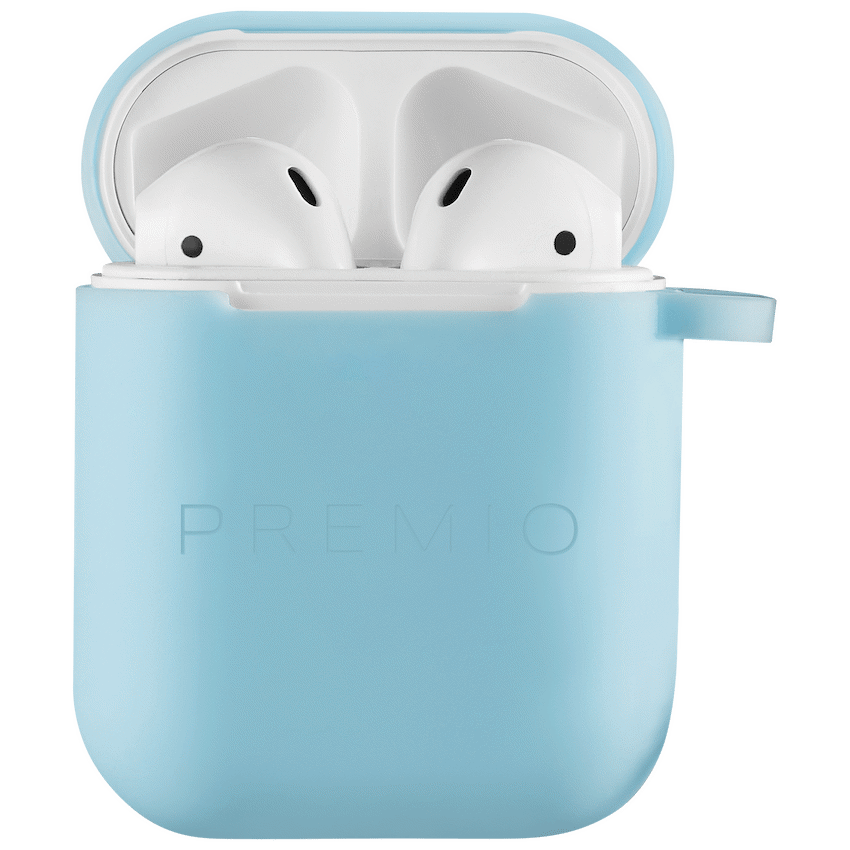 Premio Audio Premio V4 Series TWS Earphones with Charging Case and Cover - White with Blue Cover