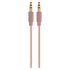 Premio Mobile Accessories Premio Braided AUX Cable 2m - Rose Gold