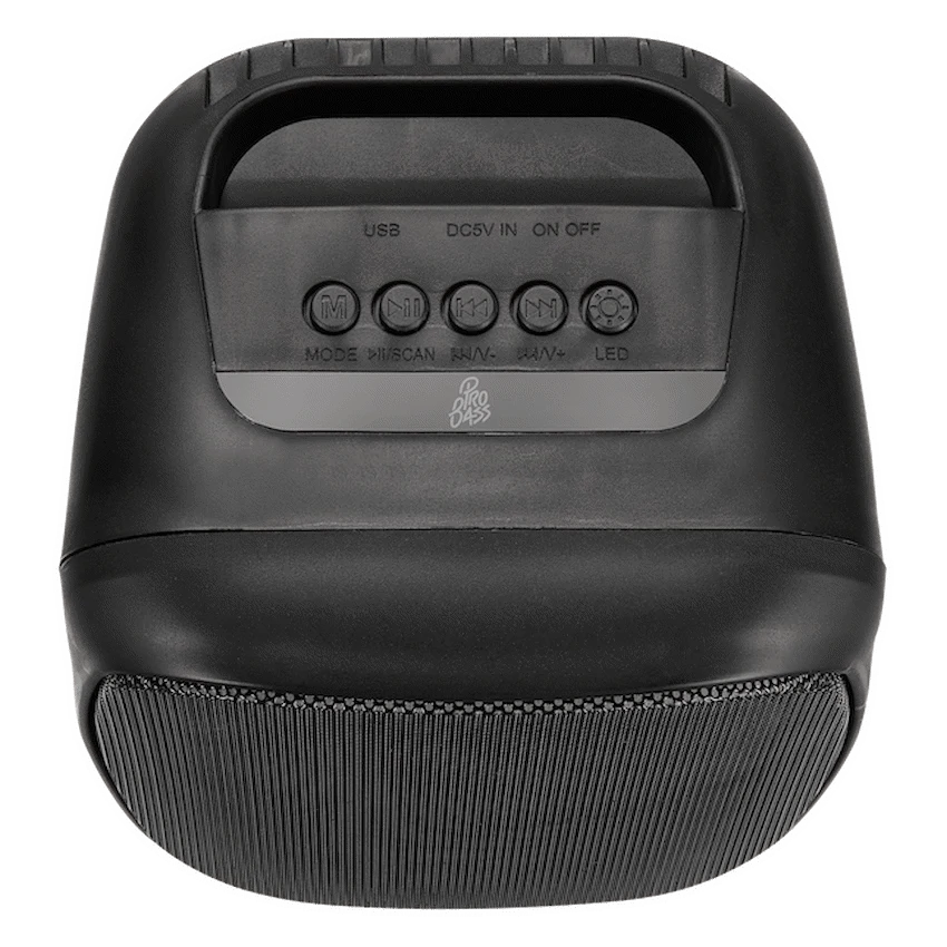 Pro Bass Audio Pro Bass BlastWave Series BT Mini Speaker - Black