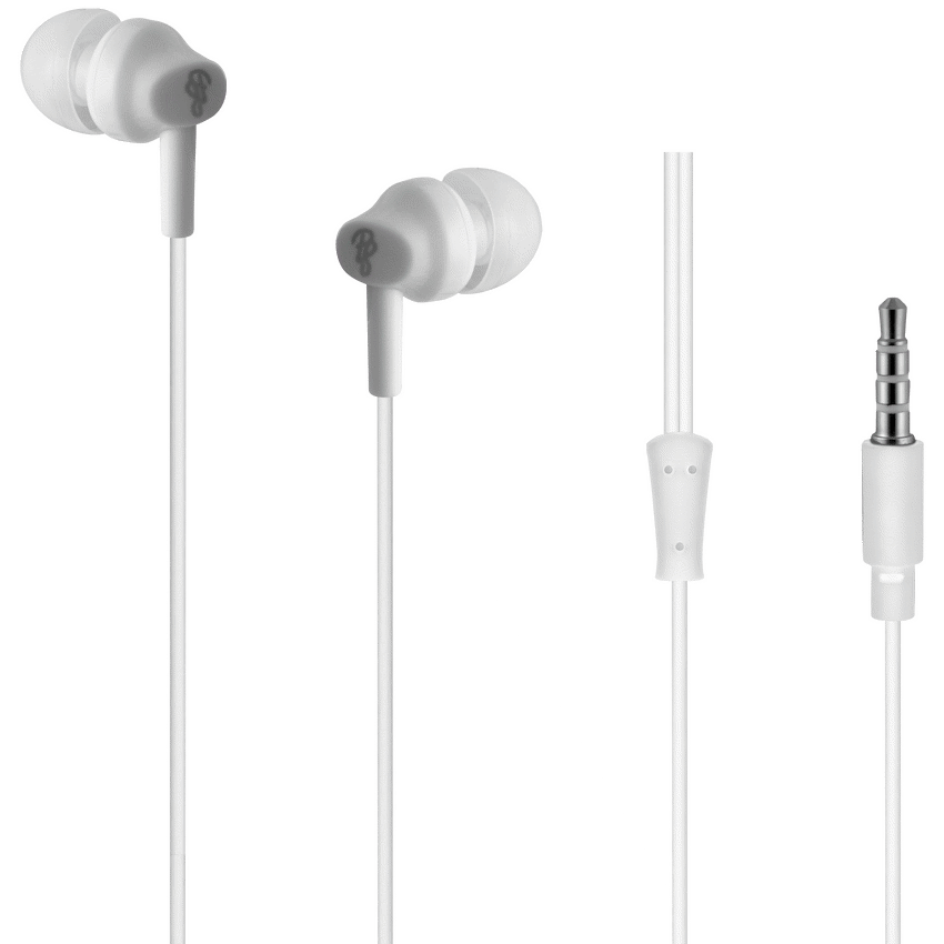 Pro Bass Audio Pro Bass Genesis series Packaged Aux earphone No Microphone- White