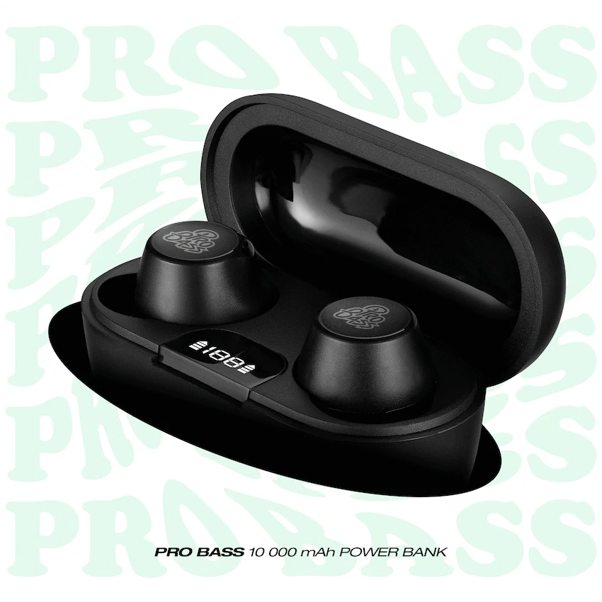 Pro Bass Audio Pro Bass Nova Series TWS Earphone - Black