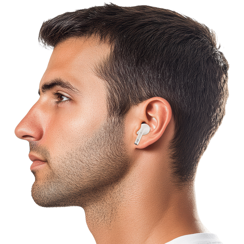 Pro Bass Audio Pro Bass Pulse Buds True Wireless Earphones with Charging Case - White