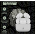 Pro Bass Audio Pro Bass Pulse Buds True Wireless Earphones with Charging Case - White