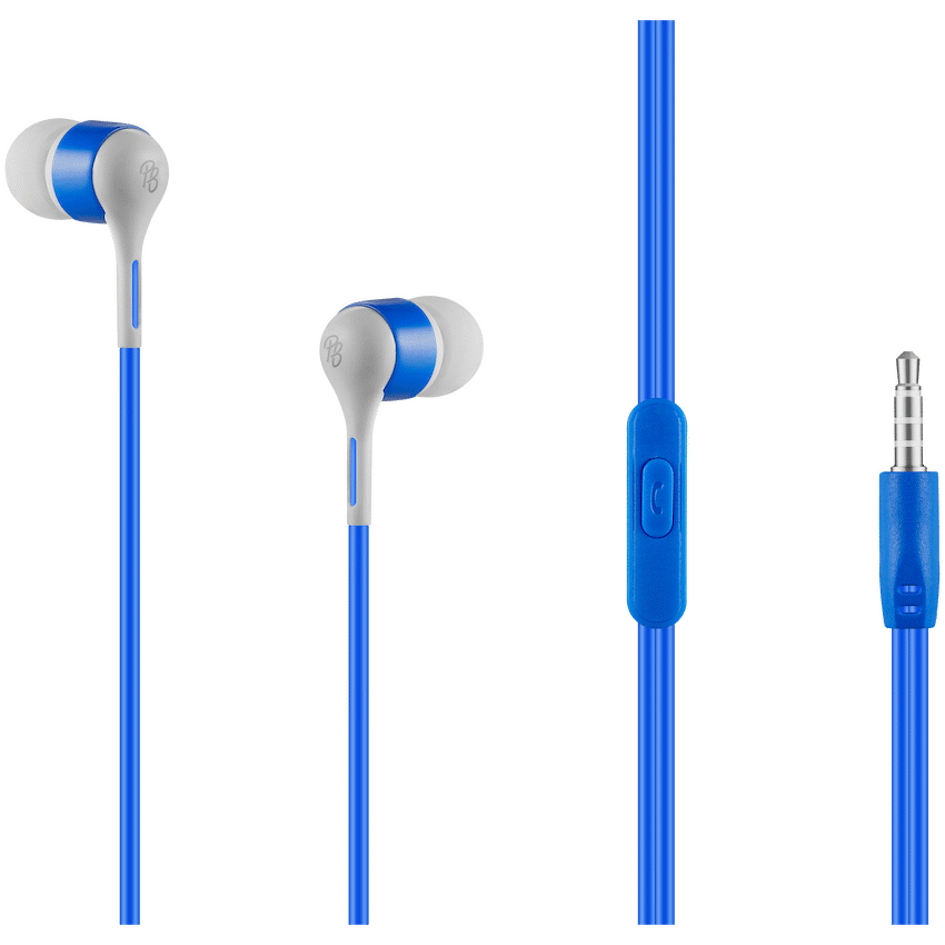 Pro Bass Audio Pro Bass Swagger 2.0 Series - Boxed Auxiliary Earphone with Mic - Blue