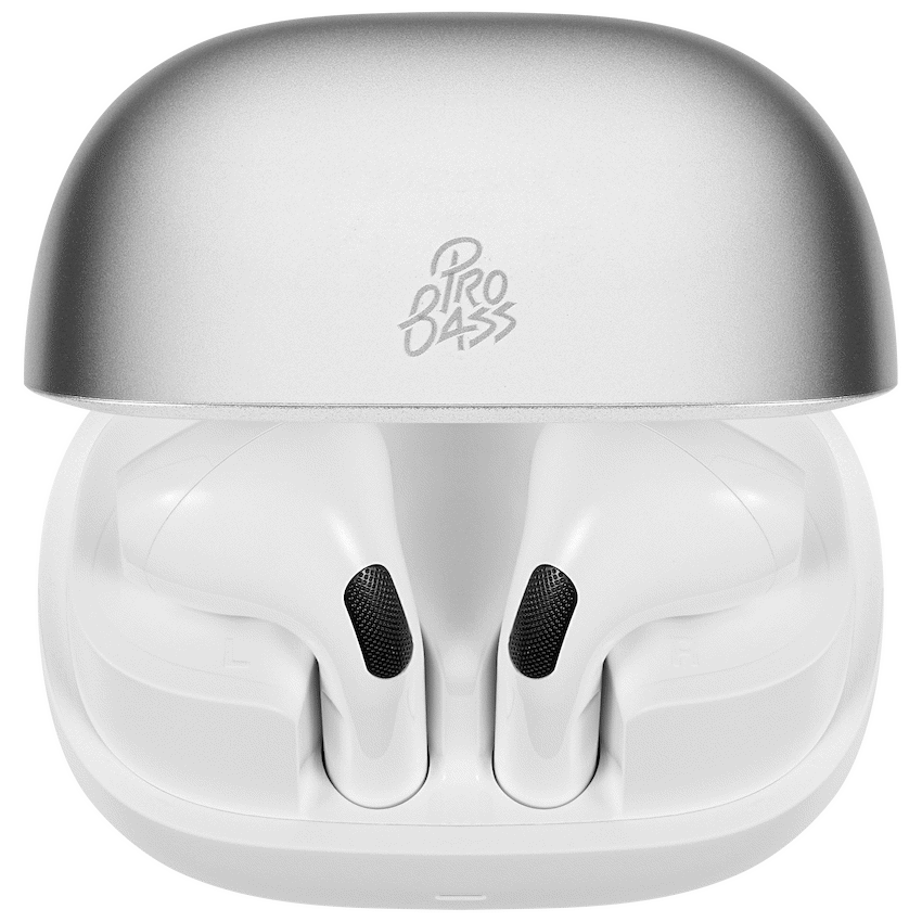 Pro Bass Audio Pro Bass Zest Series TWS Earphones - Silver