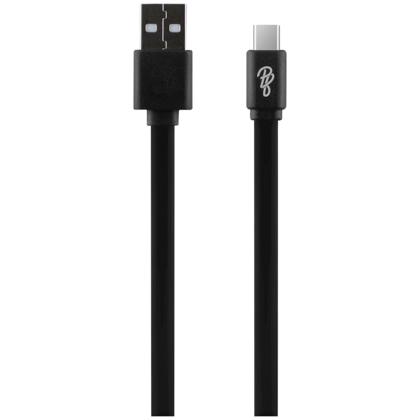 Pro Bass Mobile Accessories Pro Bass Energize Series Packaged USB to Type-C Cable 1.2m - Black