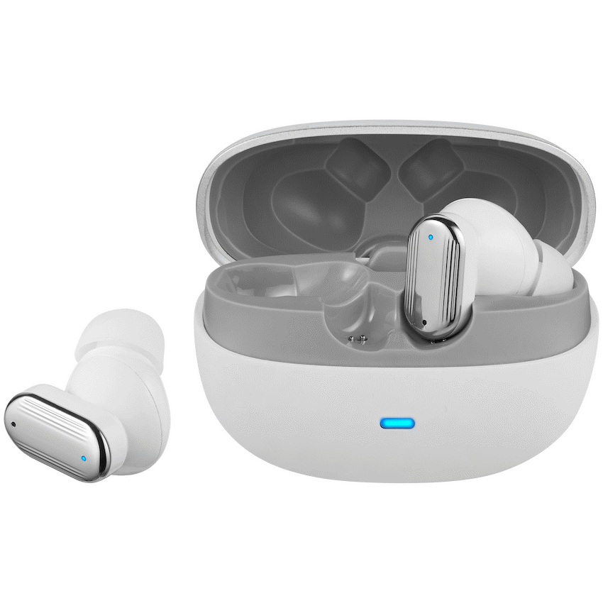 Pro Bass Pro Bass Flex Series TWS Earphone - White + Grey