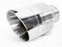F1X Senna Black Chrome Exhaust Tailpipe (101mm)