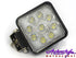 Universal 11x11cm Square 9 Led Spot Lamp