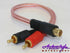 Car Audio RCA Splitters (2 into 1)