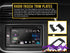 GUNMANSA Radio Fascia Trim Plate For Chevrolet Aveo 09+ (Single or Double)