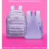 Quest Bags Quest Crinkle-Pop Backpack Lilac