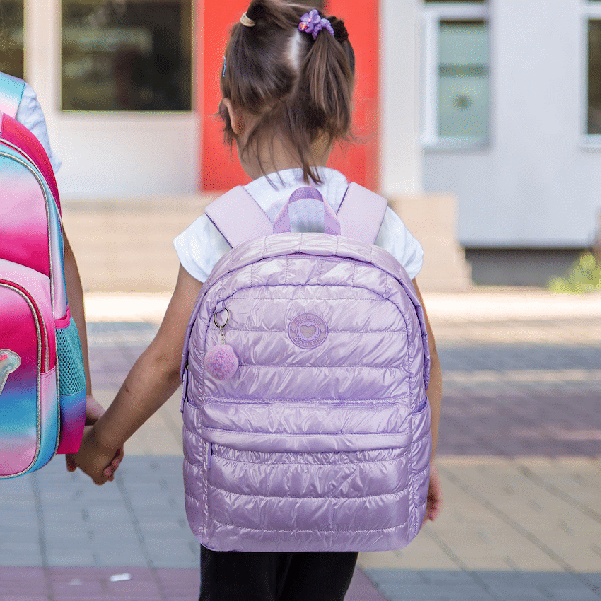 Quest Bags Quest Crinkle-Pop Backpack Lilac