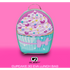 Quest Bags Quest Cupcake 3D EVA Lunch Bag - Pink