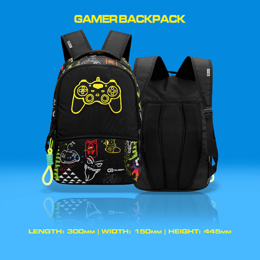 Quest Bags Quest Gamer Backpack Black