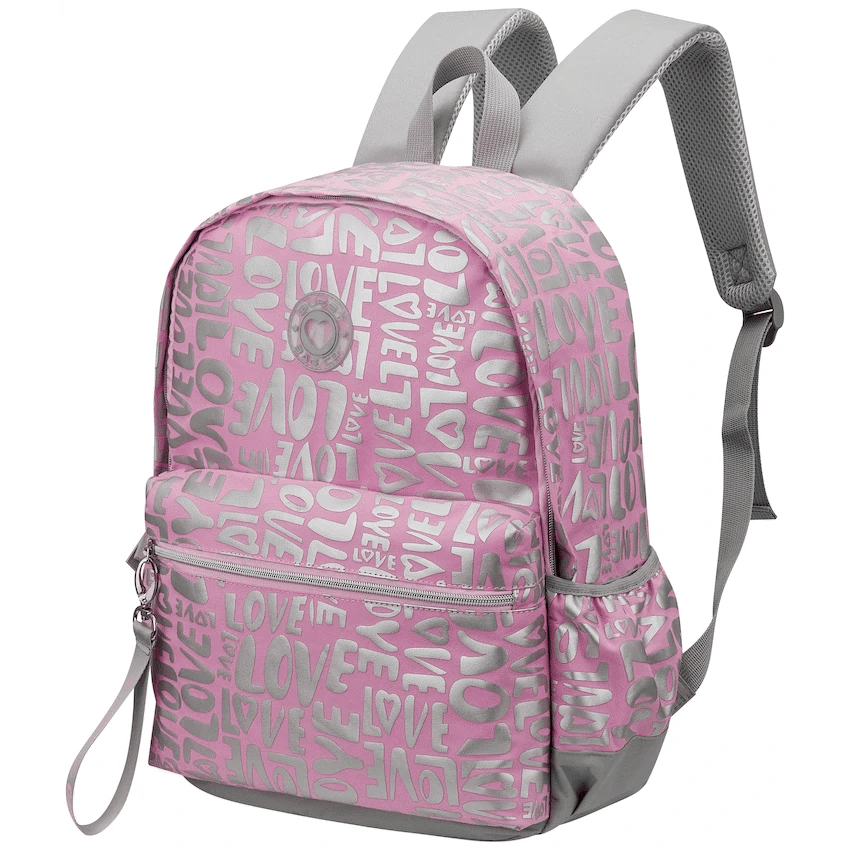 Quest Bags Quest Love-letter Backpack Pink