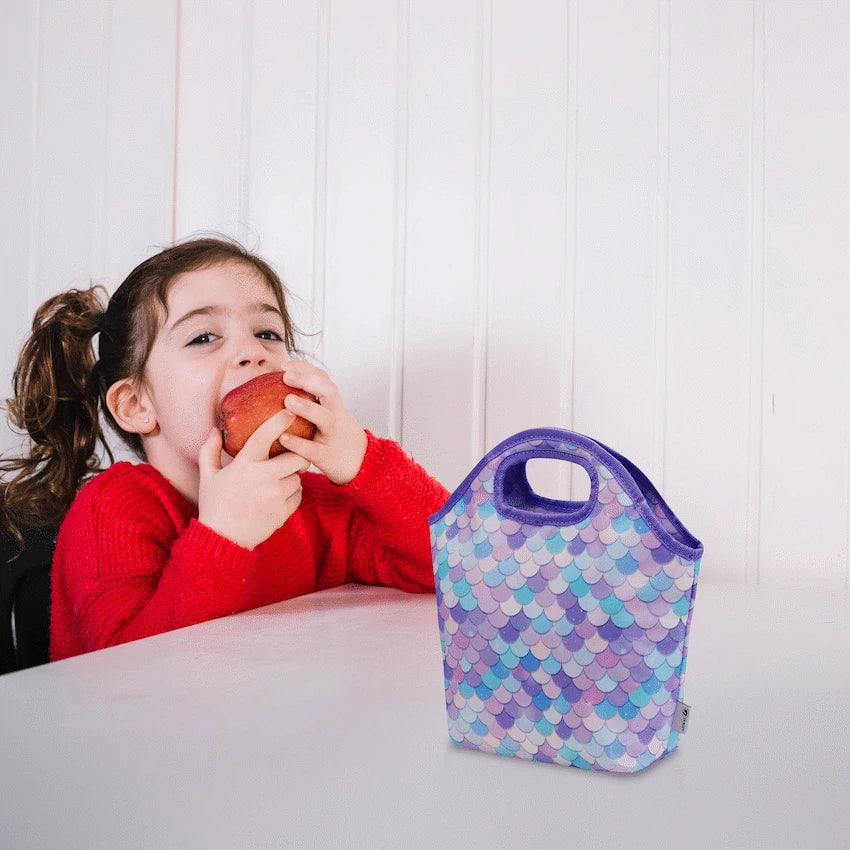 Quest Bags Quest Mermaid Tail Lunch Bag Lilac