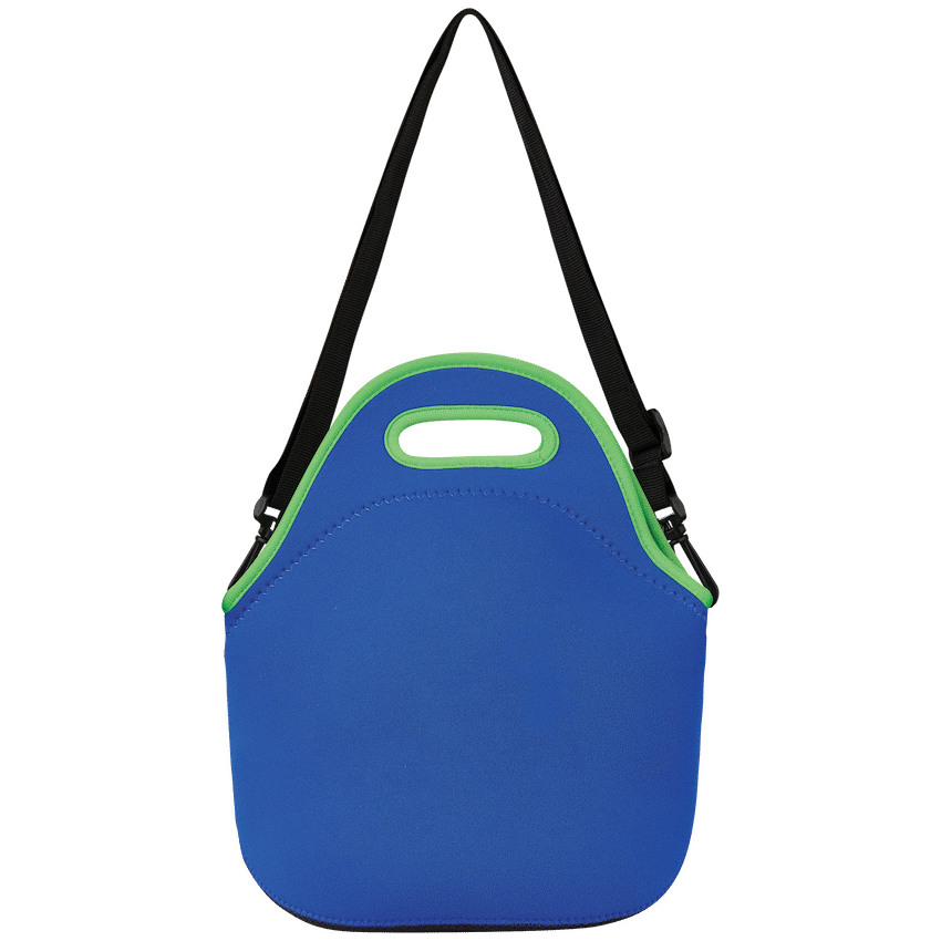 Quest Bags Quest Neoprene Lunch Bag - Dino - Blue/Green