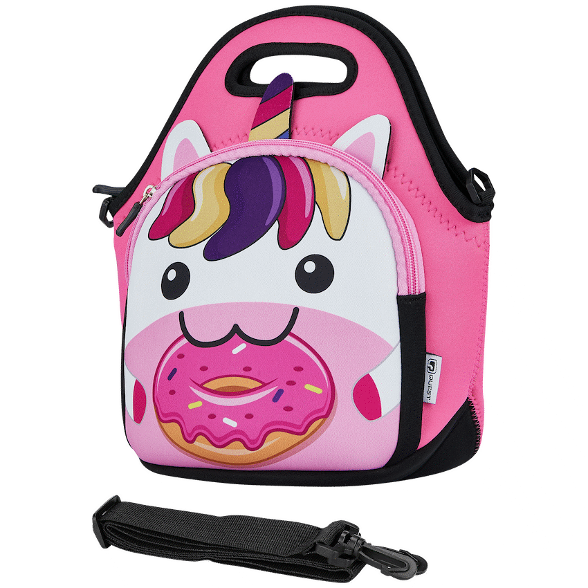 Quest Bags Quest Neoprene Lunch Bag - Unicorn Donut